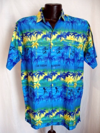 Caribbean Cool Wear Mens Rima Tropical Shirts From St. Martin - Classic ...