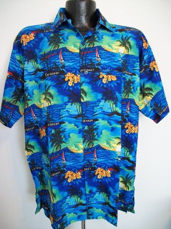 Caribbean Cool Wear Mens Rima Tropical Shirts From St. Martin - Mini ...