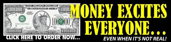 Order Your Official Million Dollar Bills Here!