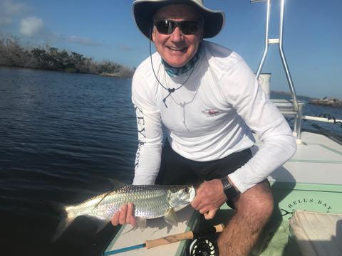 Fly Fishing for tarpon Marathon Florida