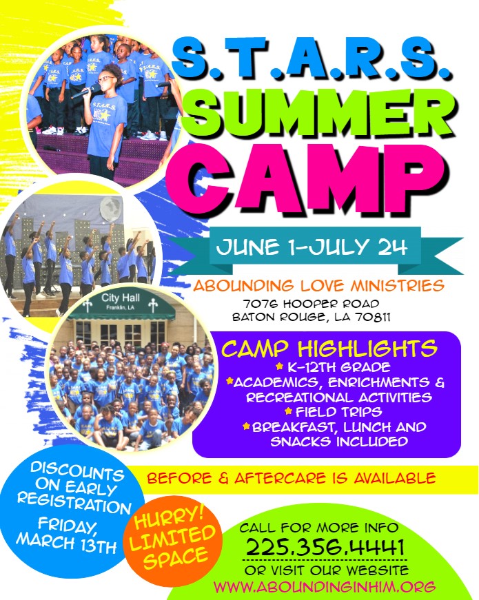 STARS Summer Camp Registration