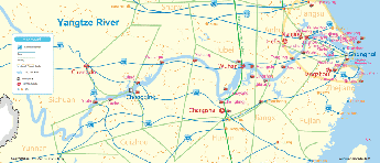 Yangtze River Maps - Jon Monroe Consulting