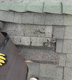 Leak Repair or Storm Damaged Roof -  Spokane Contractor Aspen Peak Construction 
