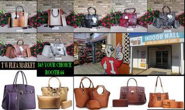 CarmensPerfume.com Handbags In Our Booth
