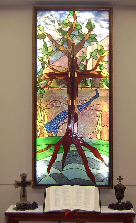 stained glass light box