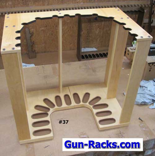 Gun Safe Gun Rack U Plain