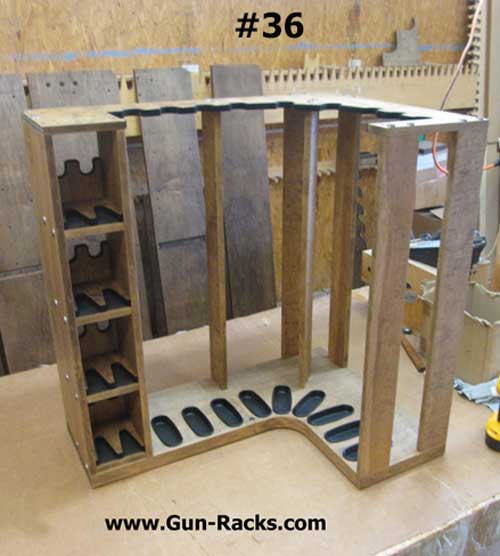 Gun Safe Rack L Shaped