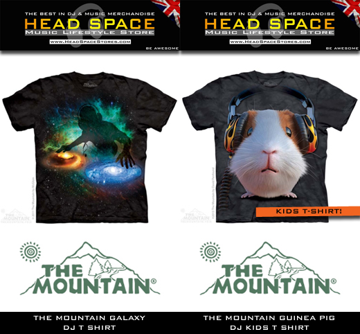 The Mountain DJ and Music T-Shirts - Head Space Stores