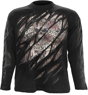 Goth T Shirts - Rock T Shirts - Metal T Shirts - Spiral T Shirts - Head Space Stores