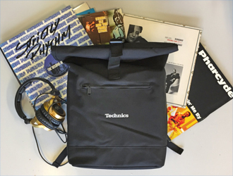 Technics Roll Top Vinyl Bag