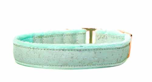 Tiffany Blue Beaded Dog Collar Durable Dog Necklace Custom 