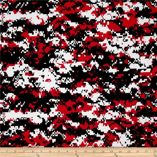 Red And Black Camo