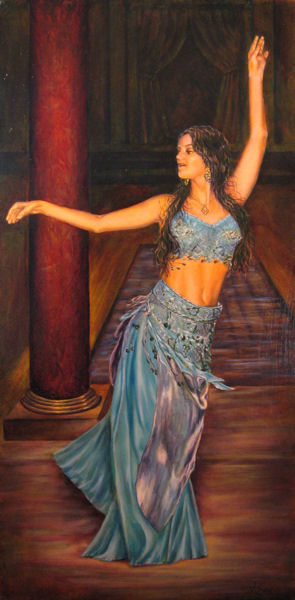 Carina, Oil on Canvas, by John Entrekin