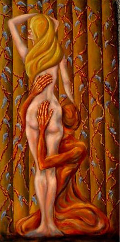 "Clinging Vine" Oil painting by John Entrekin