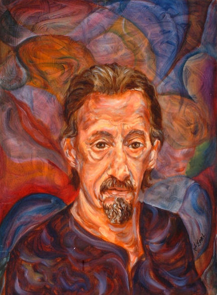 Self-Portrait (abstract) Oil on canvas
