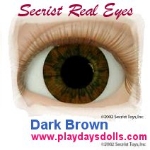 Dark Brown Real Eyes Brand Eyes