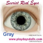 Real Eyes Brand Gray Eyes