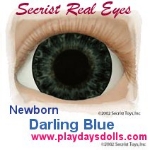 Darling Blue Newborn Eyes from Secrist