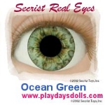 Ocean Green Real Eyes Brand Eyes