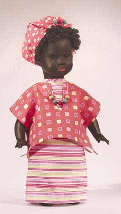 18" Fatou in African Dress 459086