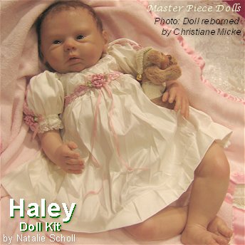 Haley Doll Kit as reborned by Christiane Micke