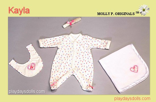 18" Kayla Outfit by Molly P Originals