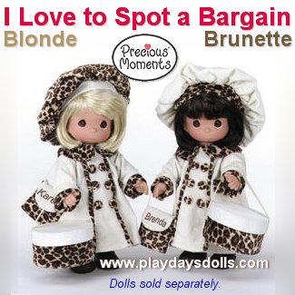 I Love to Spot a Bargain Doll