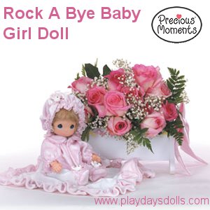 Rock A Bye Baby Girl comes with her own bassinet