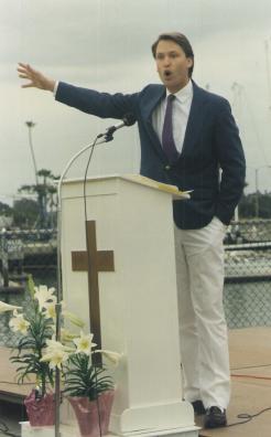 Preaching in California 1990