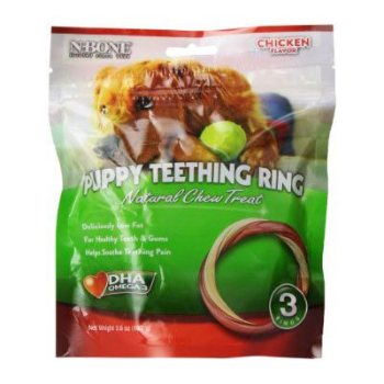 N-Bone Puppy Chicken Teething Ring Treats