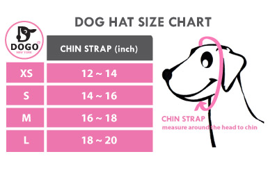 dog hat size chart