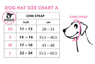 dogo pet elf dog hats size chart
