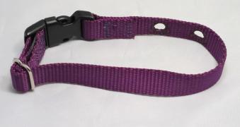 Purple Nylon Replacement Dog Fence Collar