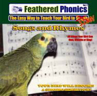 Feathered Phonics CD Vol 2 Songs and Rhymes to teach birds