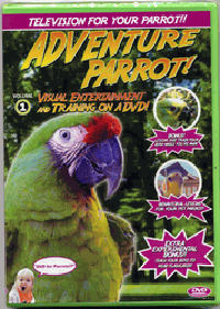 Adventure Parrot DVD for pet birds