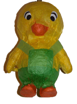 Polly Wanna Pinata Mini Duck bird toy
