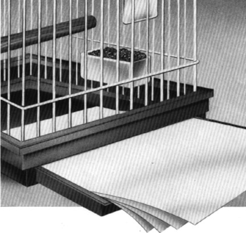 Cage Catchers pet bird cage liners