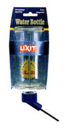 Lixit Glass Water Bottle 8 oz. Waterer with Small Screw-top Tube