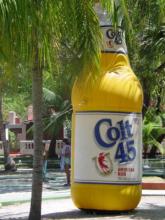 colt 45 inflatable bottle