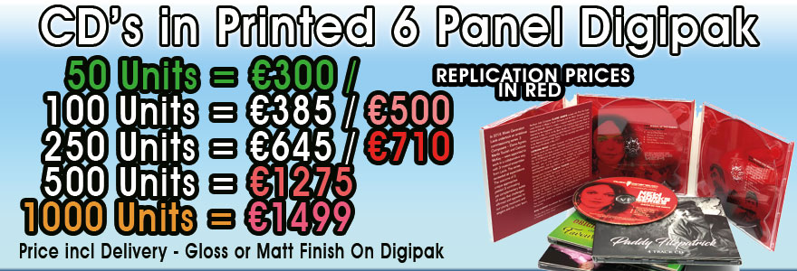 CD in 6 Panel Digipak Prices