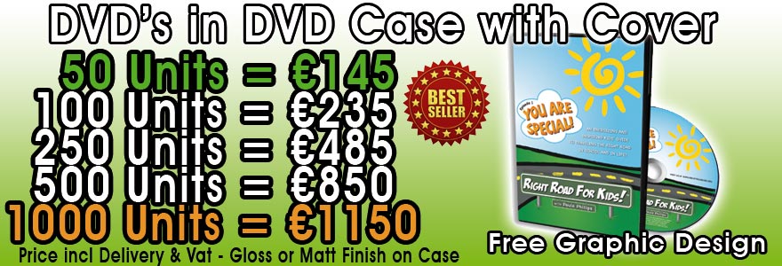 DVD in Standard DVD Case Prices