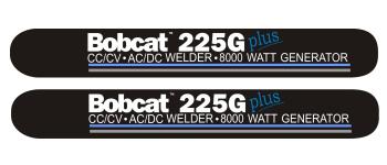 Miller Electric Welder Generator Bobcat 251 NT Decals,1-Pair Brand New 