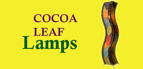 Cocoa Leaf Lamps