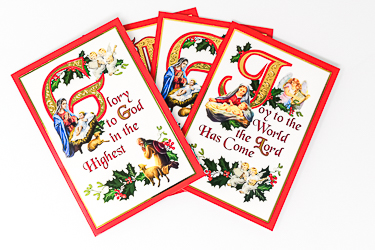 12 Christmas Cards.
