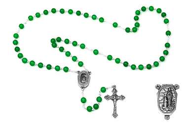Aventurine Rosary Beads.