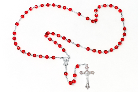 Birthstone Rosary Beads - July