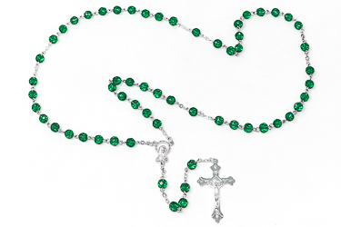 Birthstone Rosary Beads - May