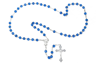 Birthstone Rosary Beads - November.