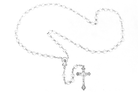 Birthstone Rosary Beads - April