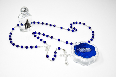 September Rosary with Lourdes Water.